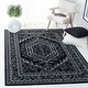 preview thumbnail 53 of 188, SAFAVIEH Adirondack Cheyenne Rustic Oriental Medallion Rug 3' x 5' - Black/Ivory