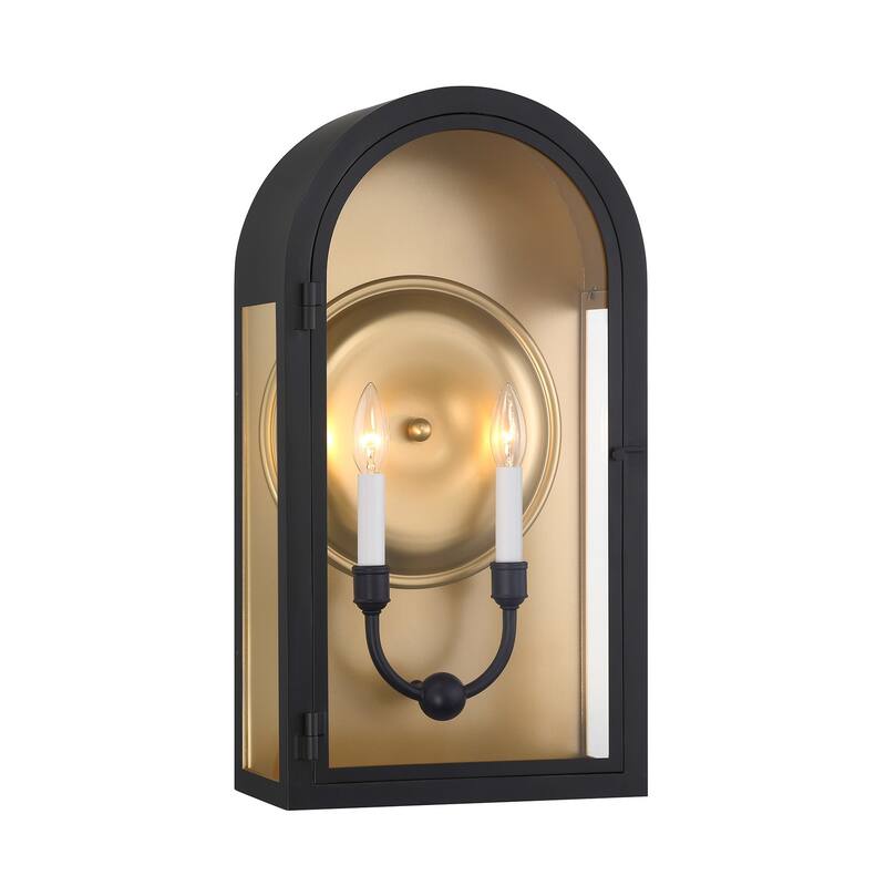 Savoy House 5-412 Grotto 2 Light 23" Tall Outdoor Wall Sconce