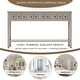 preview thumbnail 29 of 39, Merax 60" Long Console Table with Different Size Drawers and Bottom Shelf