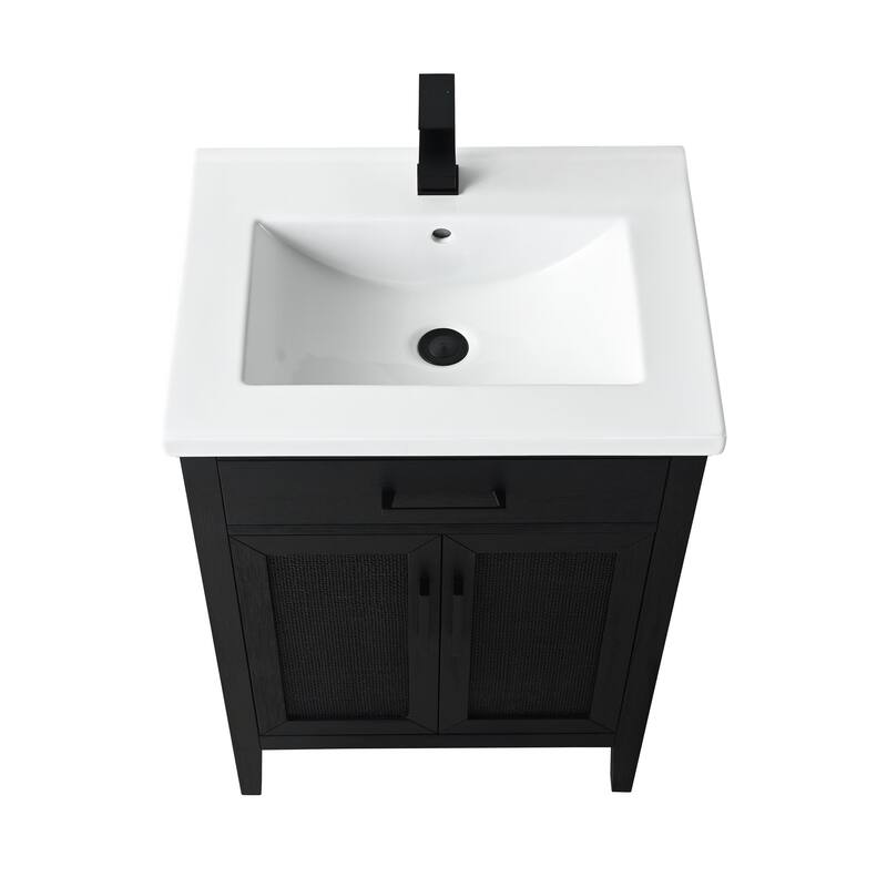 Sudio Design Cove 24" Single Bathroom Vanity - 24" Single Sink