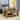 HOMCOM Lift Top Coffee Table with Storage Compartment and Open Shelves, Dark Wood Coffee Table for Living Room