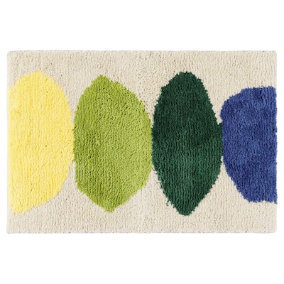 Bathroom Rugs, Soft Plush Bath Mats Non Slip Printing Bathroom Mat Quick Dry Reversible Microfiber Bath Rugs