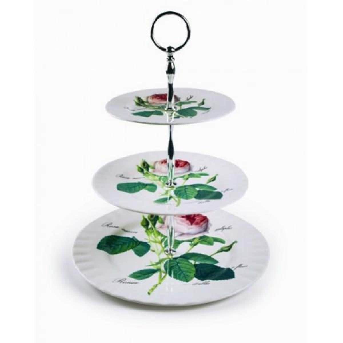 Roy Kirkham 3 TIER CAKE STAND VINTAGE ROSE