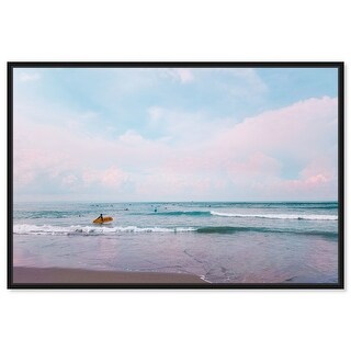 California Wall Art. Surfers on the Waves, Yellow Van, Lifeguard main image 1