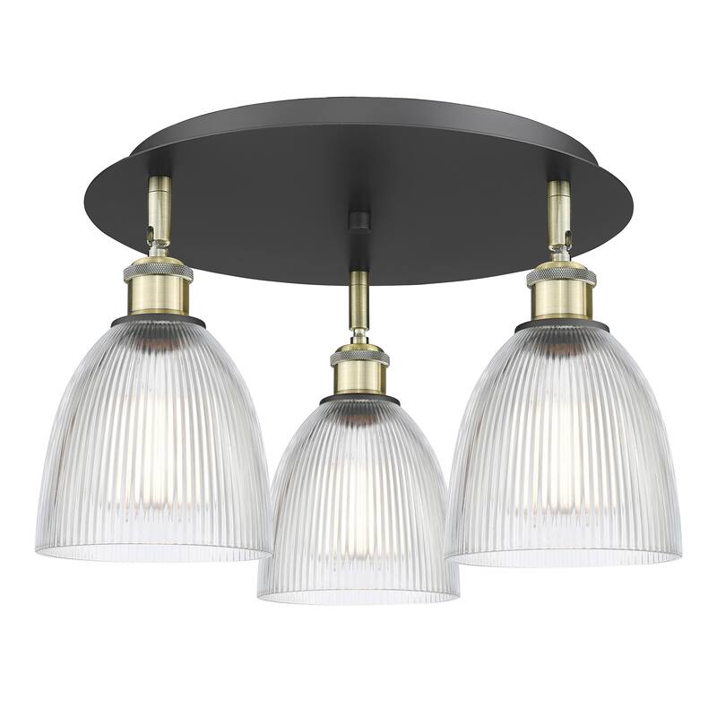 Innovations Lighting Castile - 3 Light 18" Flush Mount