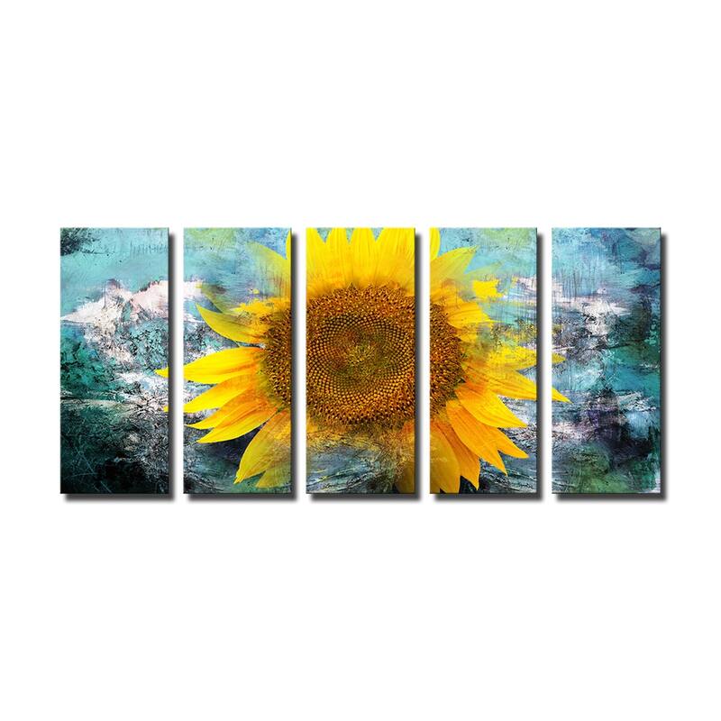 Ready2HangArt 'Painted Petals VIII' 3-Piece Canvas Wall Art Set