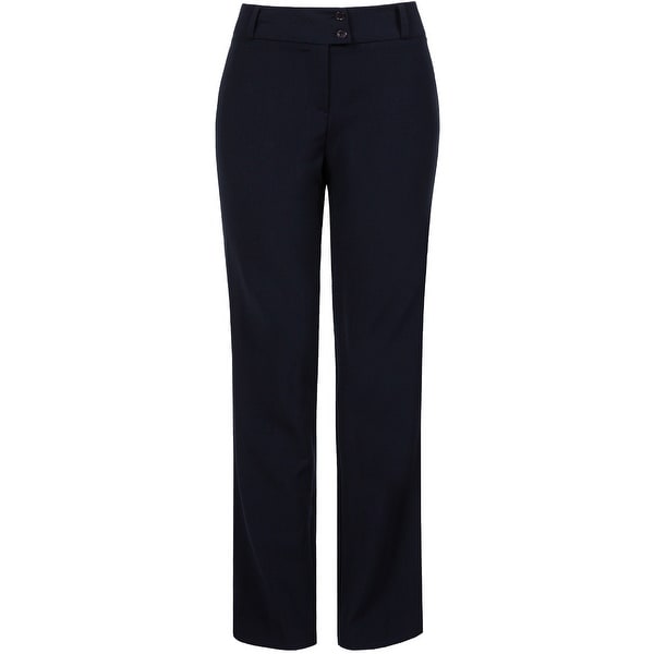 NE PEOPLE Women's Classic Stretch Straight Fit Trousers Pants 1X-3X