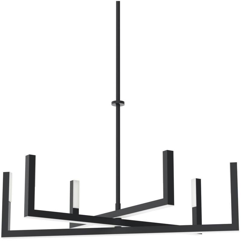 Kichler 84313 Priam 28" Wide Linear Chandelier - Matte Black