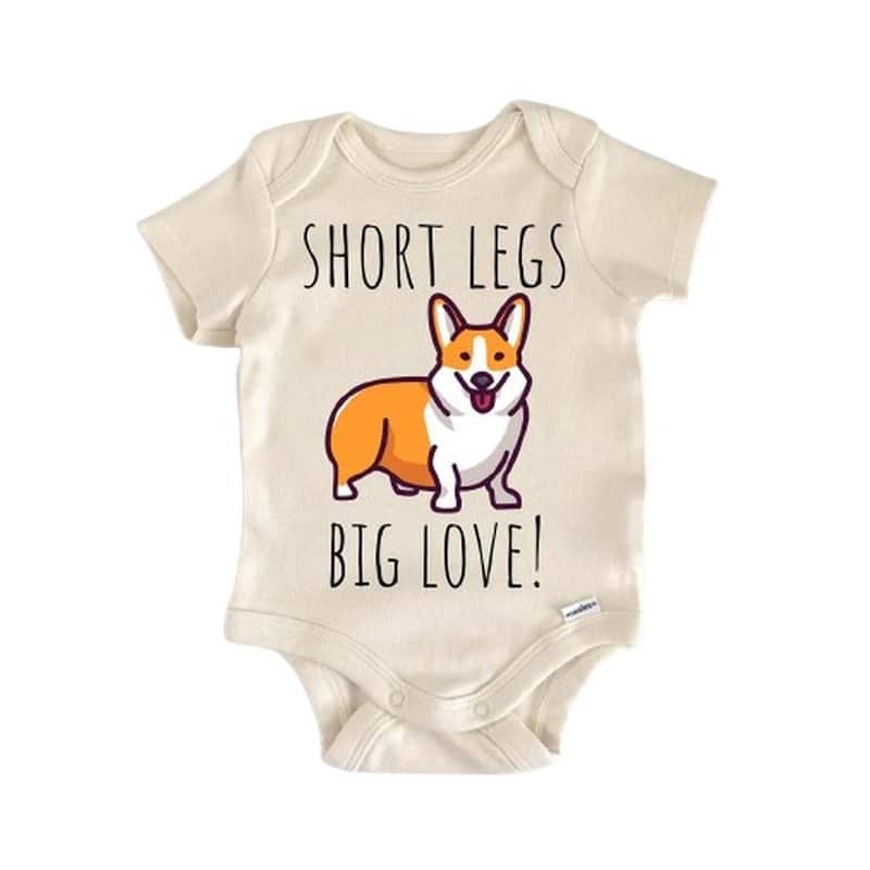 Corgi Dog Animal - Baby Boy Girl Clothes Infant Bodysuit Funny Cute Newborn
