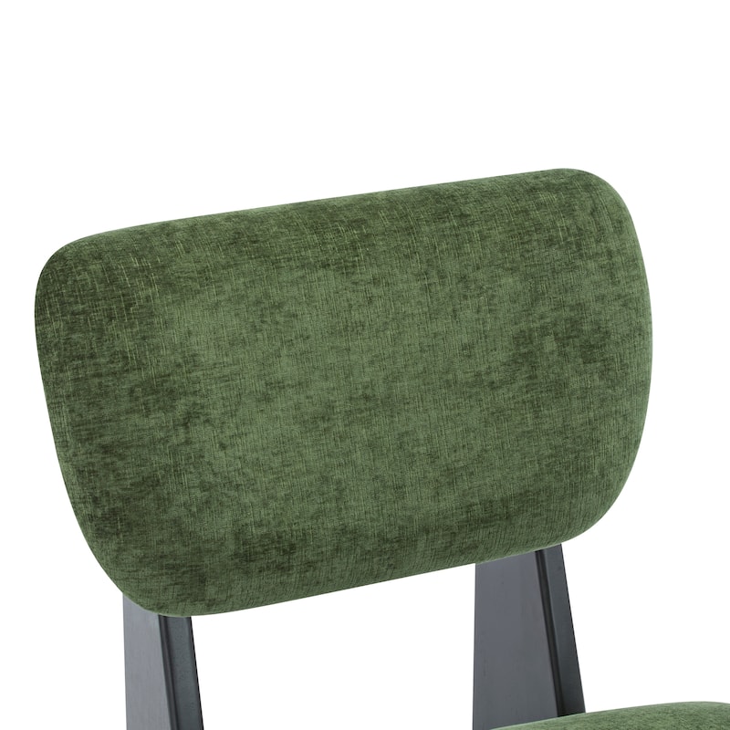 Christopher Knight Home -Vincent Minimalist Polyester Upholstered Lounge Chair （Set of 2）