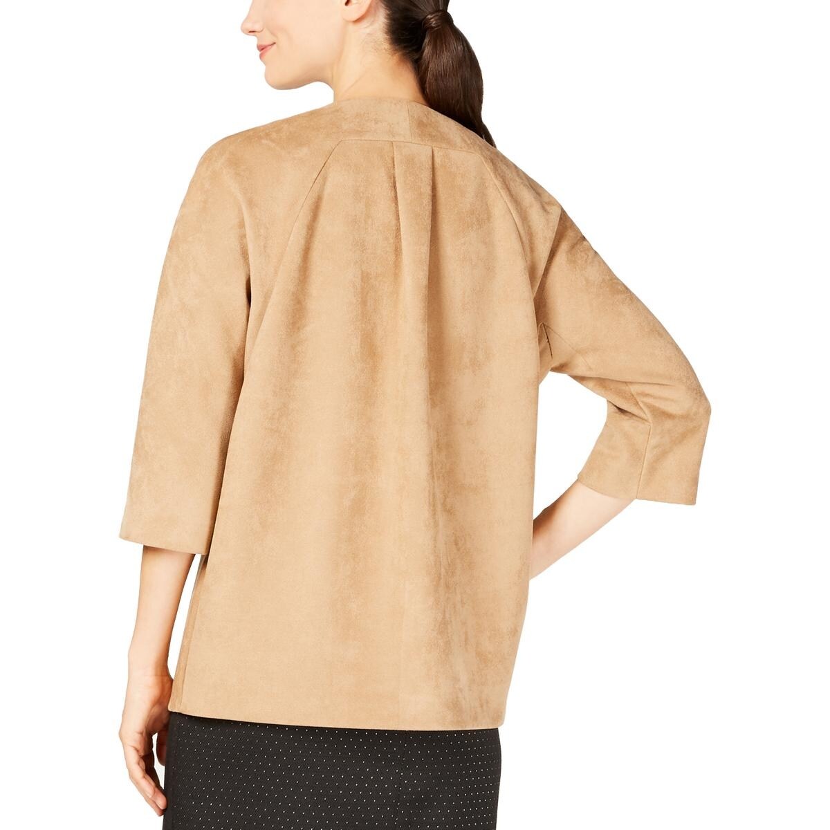 anne klein suede jacket