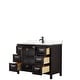 preview thumbnail 68 of 67, Daria 48 Inch Single Vanity, Cultured Marble Top