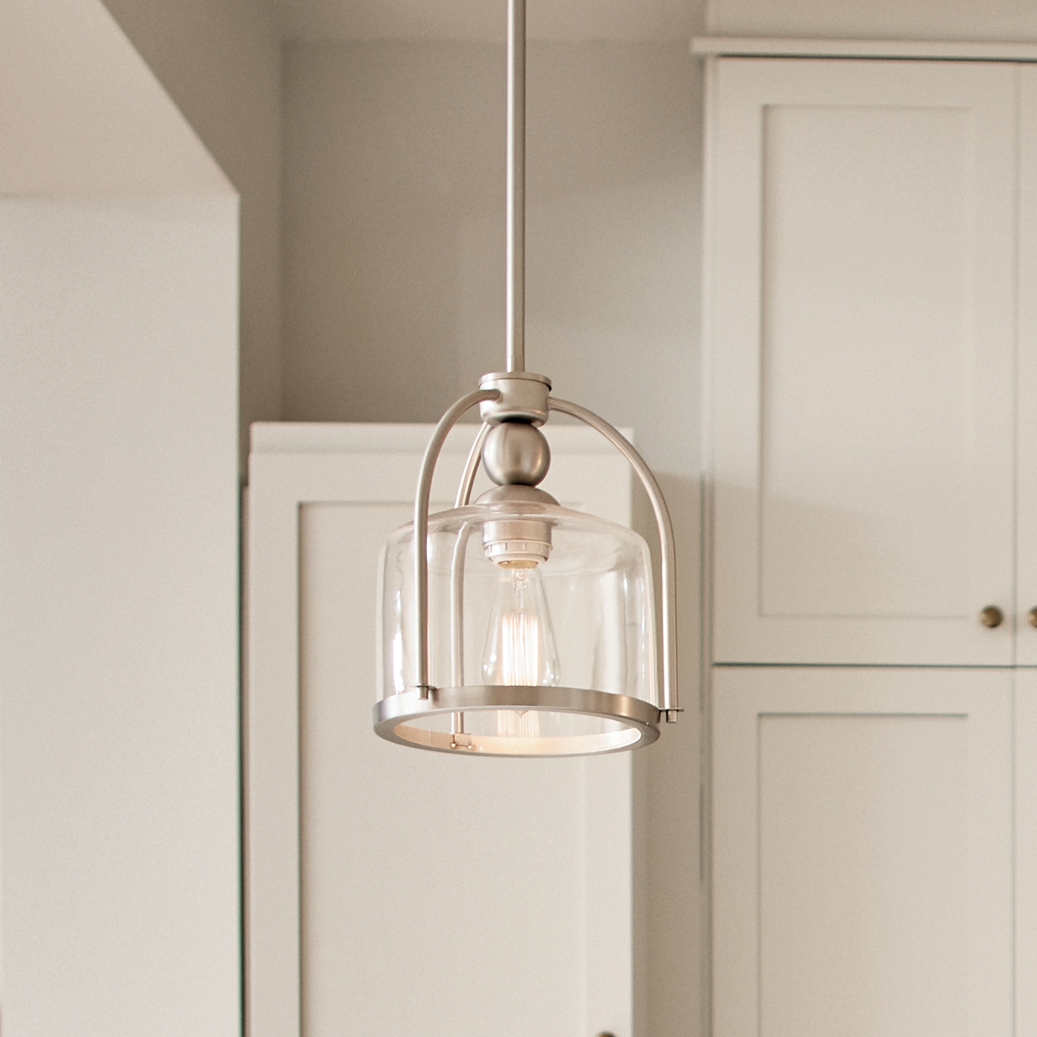 Mini pendant lights brushed nickel on sale