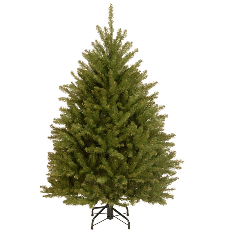 National Tree Company 4.5 ft. Fir Pre-lit or Unlit Artificial Hinged Tree - 4.5 Foot