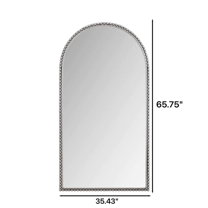 Iron Arch Retro Full Length Mirror with Supporting Feet