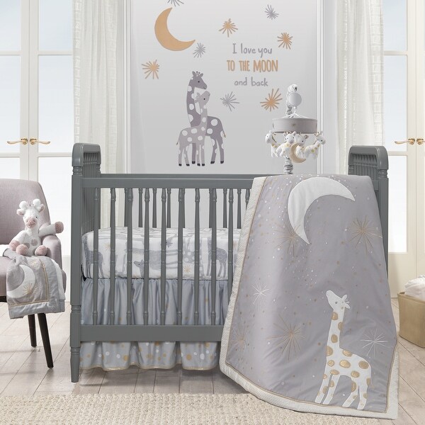 love you to the moon and back baby bedding