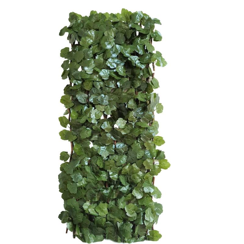 1PCS 32" x 50" Expandable Fence Artificial Hedge Privacy Screen