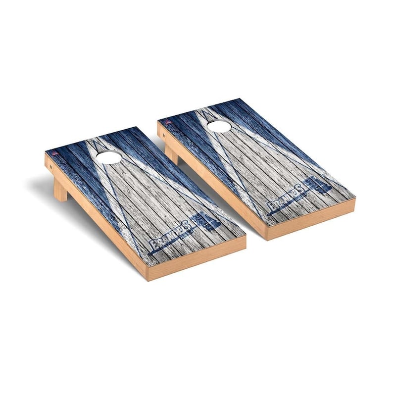 Brandeis Judges Weathered Cornhole Board Set