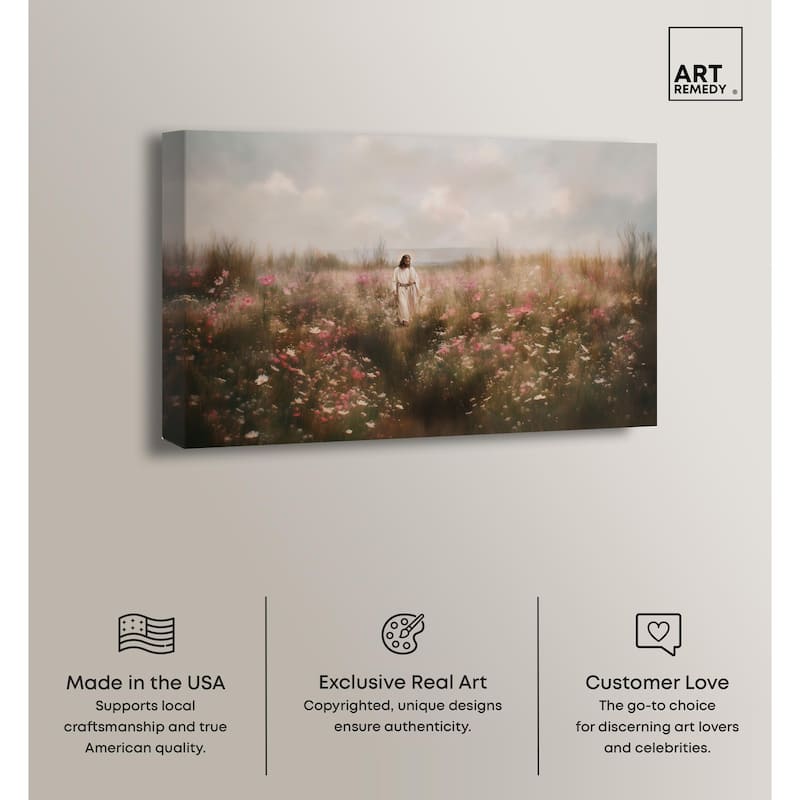 Garden of Reverie I Canvas by Art Remedy, Gallery Wrapped