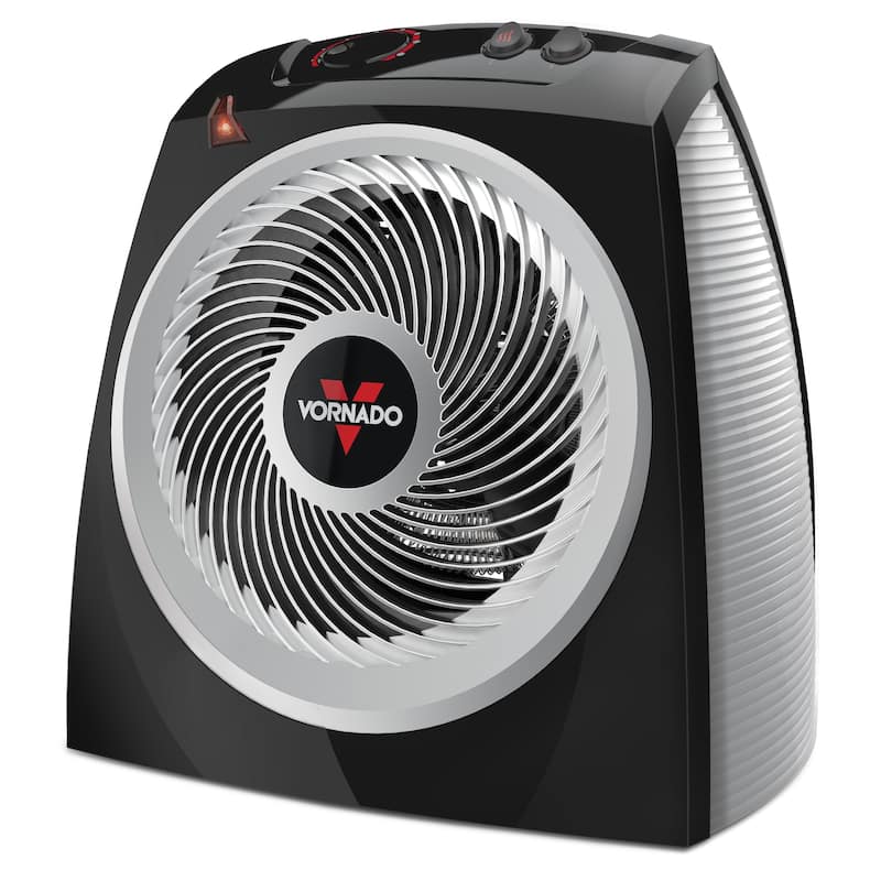 Vornado VH10 Space Heater for Indoor Use, Adjustable Thermostat - Black