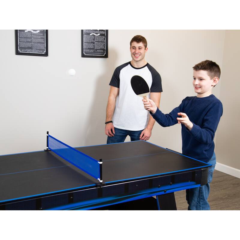 Hathaway Bandit 5-ft Air Hockey Table with Table Tennis Top