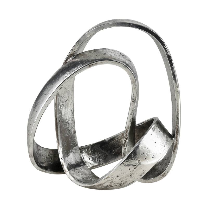 Elk Home Amos Aged Silver Composite 11.75 Inch Wide Sculpture