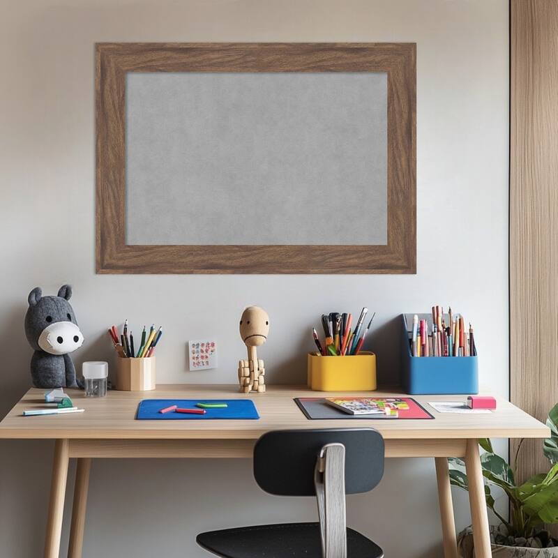 Amanti Art Pia Medium Brown Framed