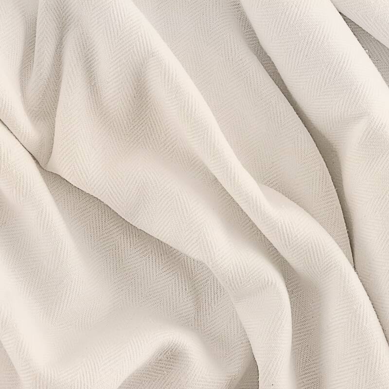 Chevron Recycled Cotton Rod Pocket W Back Tab Panel