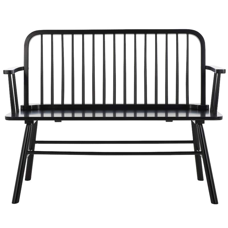 SAFAVIEH Tella Farmhouse Solid Wood Spindle Bench - 47Wx19Dx35H