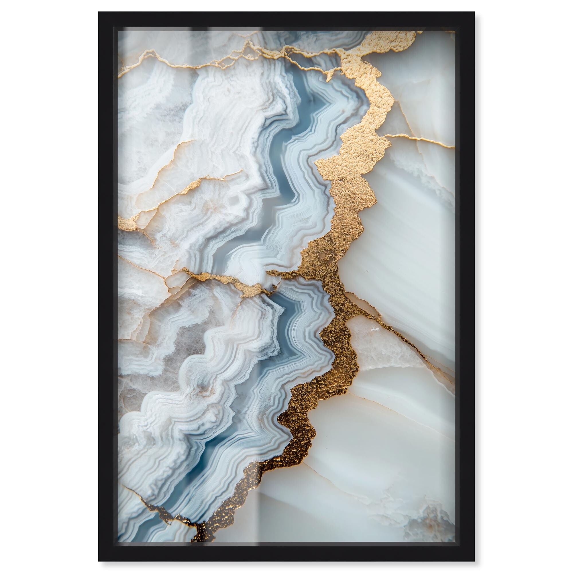 Denim Dreams II Shadowbox by Art Remedy