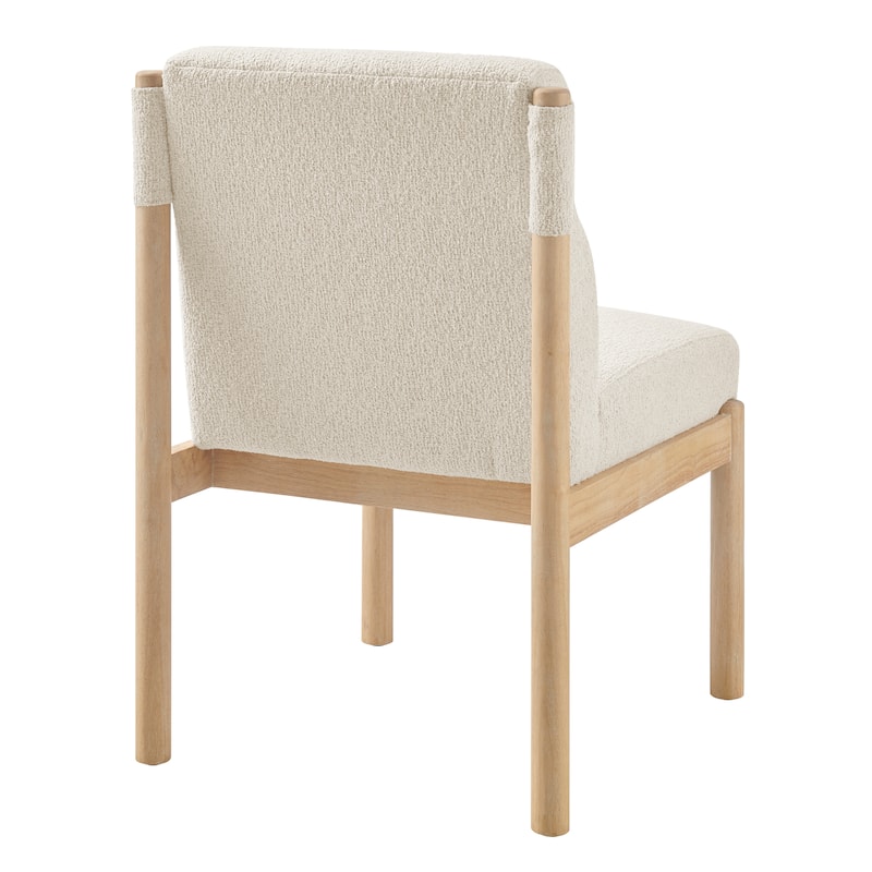 NPD Furniture Micah Boucle Dining Side Chair