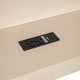 preview thumbnail 16 of 16, Full Size Wood Platform Bed with Storage Shelves, Drawers, Charging Station and Upholstered Headboard, Gray