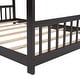 preview thumbnail 8 of 6, Solid Wood Full Size House Bed Wood Bed Kids Bed