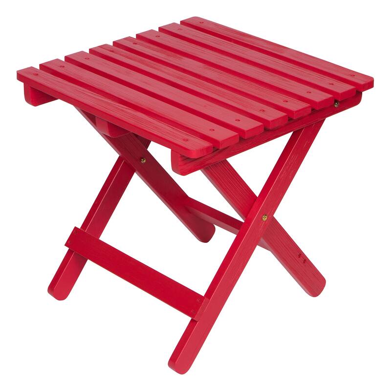 Laguna Assembled Square Folding Table - 19 W x 19 L x 19 H