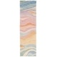 preview thumbnail 12 of 21, SAFAVIEH Handmade Rodeo Drive Bjarndis Mid-Century Modern Wool Rug 2'3" x 8' Runner - Blue/Blush - Runner