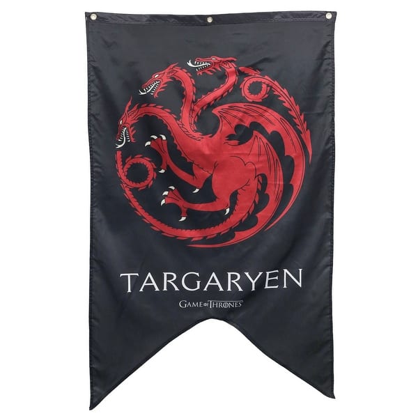 Shop Game Of Thrones House Targaryen Dragon Hanging Flag Banner