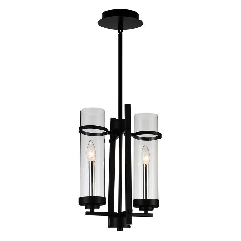 Sierra 2 Light Up Mini Pendant With Black Finish - Black