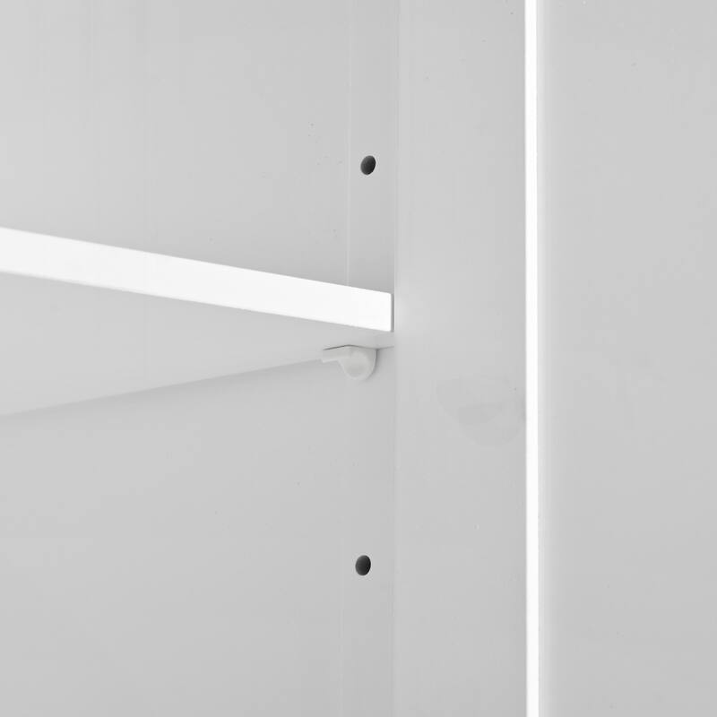 Rolling Kitchen Cart on 5 Wheels with Power Outlet, Folding Storage Dining Table with Spice & Towel Rack