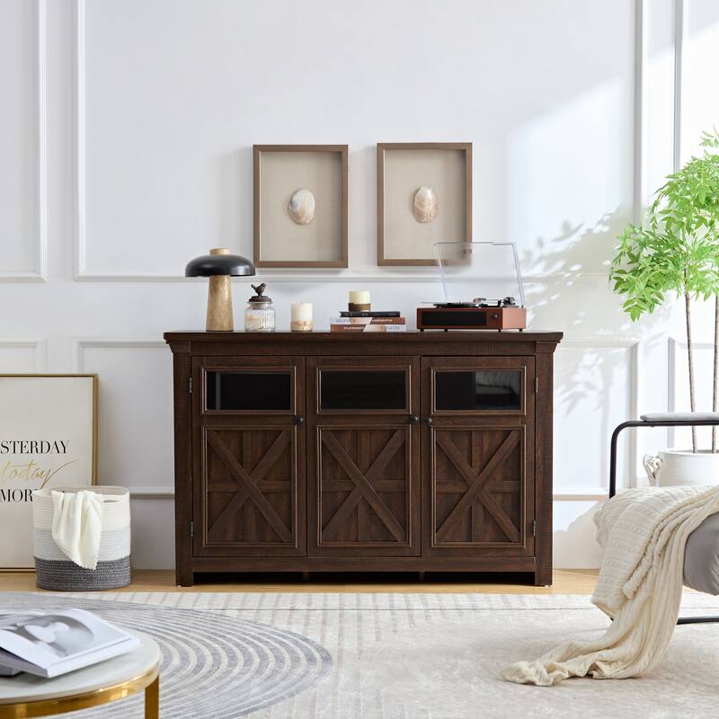 Buffet Cabinet Sideboard TV Stand Console Table with Removable Shelves