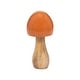 preview thumbnail 3 of 15, Sagebrook Home Wood, Coned Mushroom, Novelty, Two Tone, Decoration for Interior Design