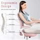 preview thumbnail 13 of 48, Ergonomic Office Mid Back Chair - N/A