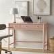 preview thumbnail 13 of 11, Lifestorey Linwood Desk Elegant Pink