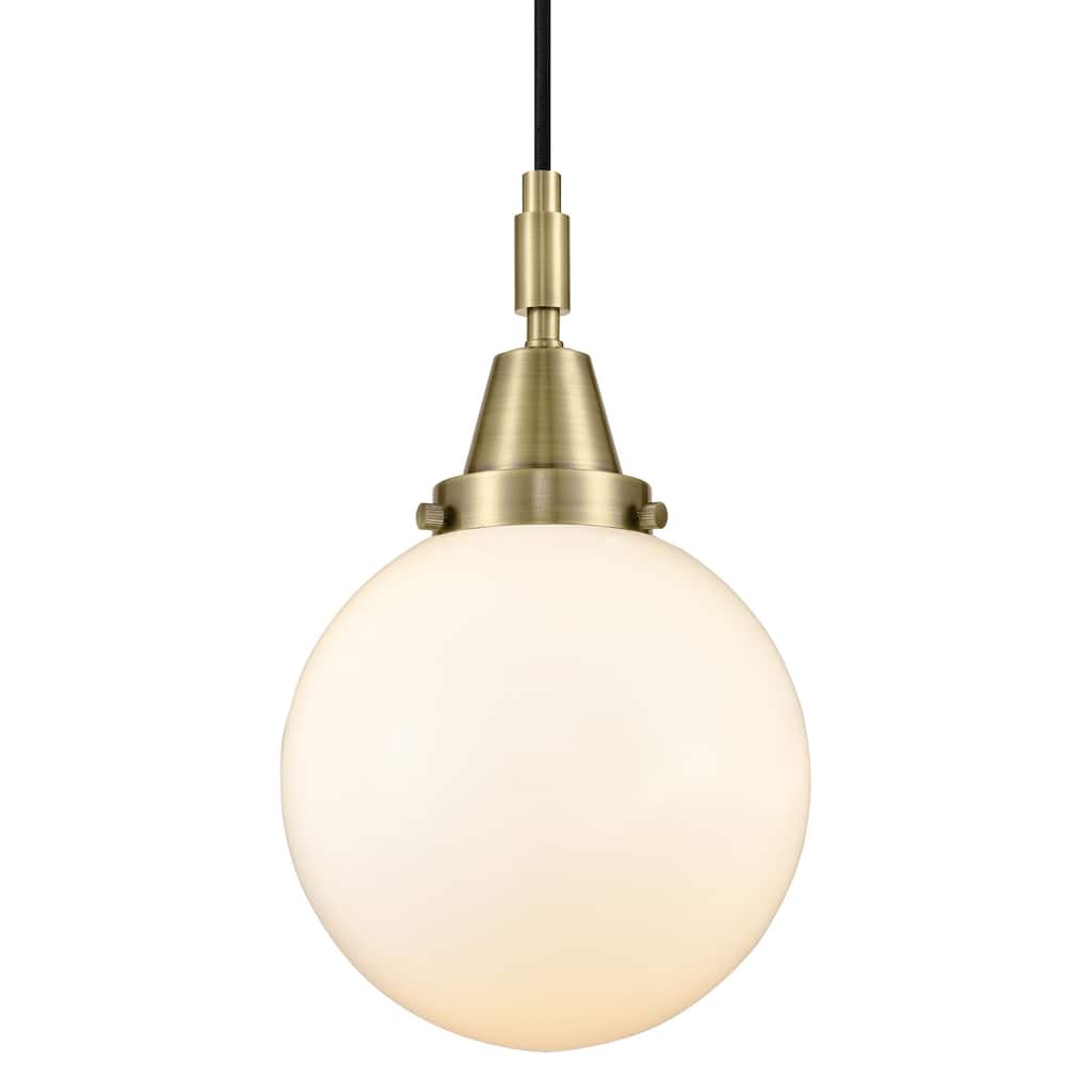 Innovations Lighting 447-1P-G201-8 Beacon 8" Wide Mini Pendant with