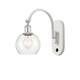 Option White and Polished Chrome / Clear