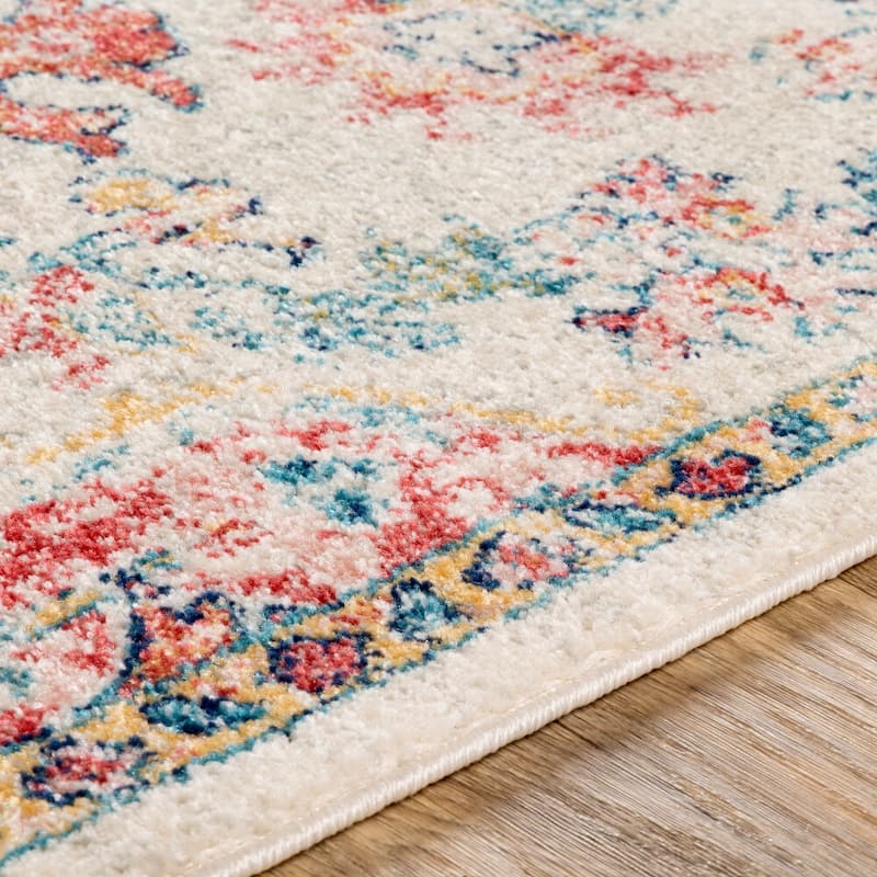 Livabliss Traditional Murat Medallion Area Rug