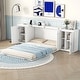 preview thumbnail 4 of 44, Murphy Bed with Shelves, Cabinets and USB Ports
