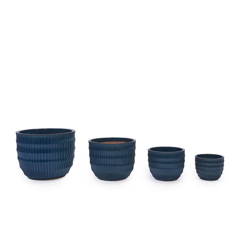 Handmade Terra Cotta Ceramic Planter Breathable Clay Drainage Holes