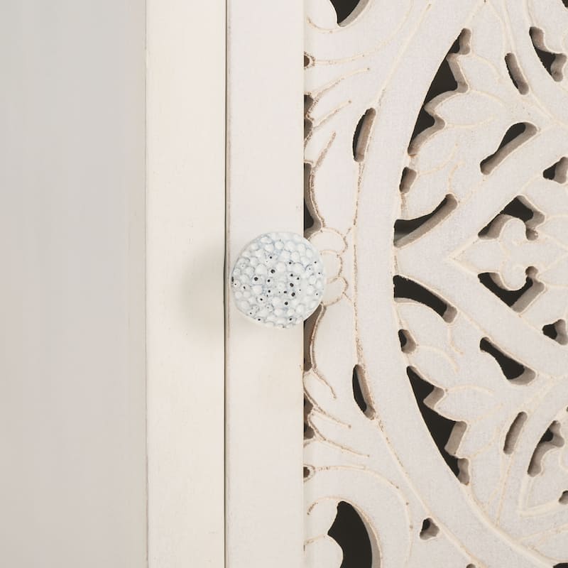 SAFAVIEH Adilene 2-Shelf Single Door Nightstand