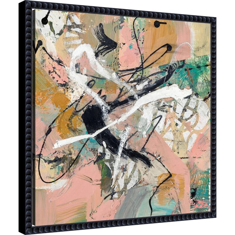 Fluid by Suzanne McCourt Framed Canvas Wall Art Print