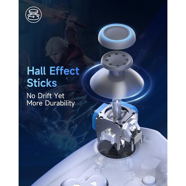 EasySMX M15 Mobile Gaming Controller With Hall Effect sticks and